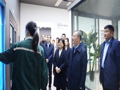 省工信廳總工程師、二級巡視員孫京軍一行 蒞臨卓越精工調研指導
